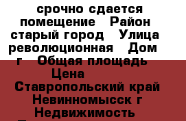 срочно сдается помещение › Район ­ старый город › Улица ­ революционная › Дом ­ 10 г › Общая площадь ­ 95 › Цена ­ 29 180 - Ставропольский край, Невинномысск г. Недвижимость » Помещения аренда   